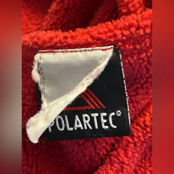 Women’s Arc'teryx Covert fleece jacket Red Full Zip Size Large - Picture 8 of 8